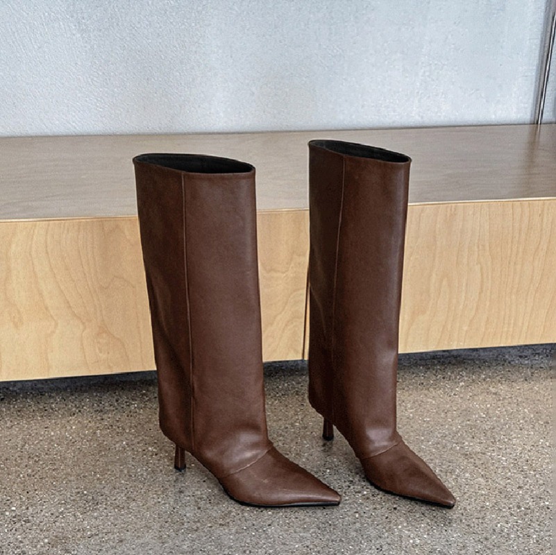 Knee High Boots Women - 세련된 스타일의 롱부츠, 2026년 가을 신상품,